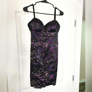 Guess Party Dress With Fun Confetti Print, Size 0